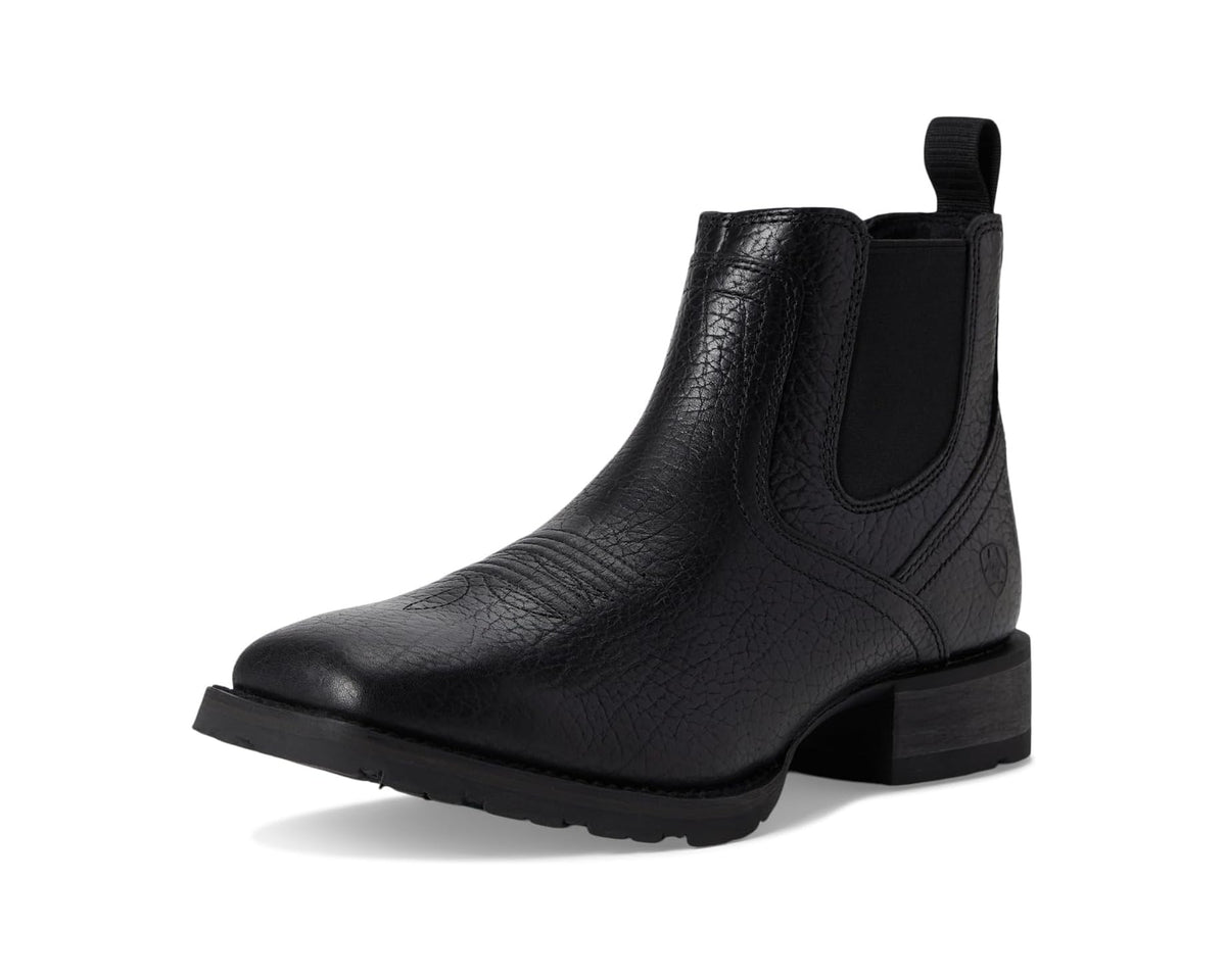 Men's Ariat Hybrid Low Boy Western Boot Black Adobe