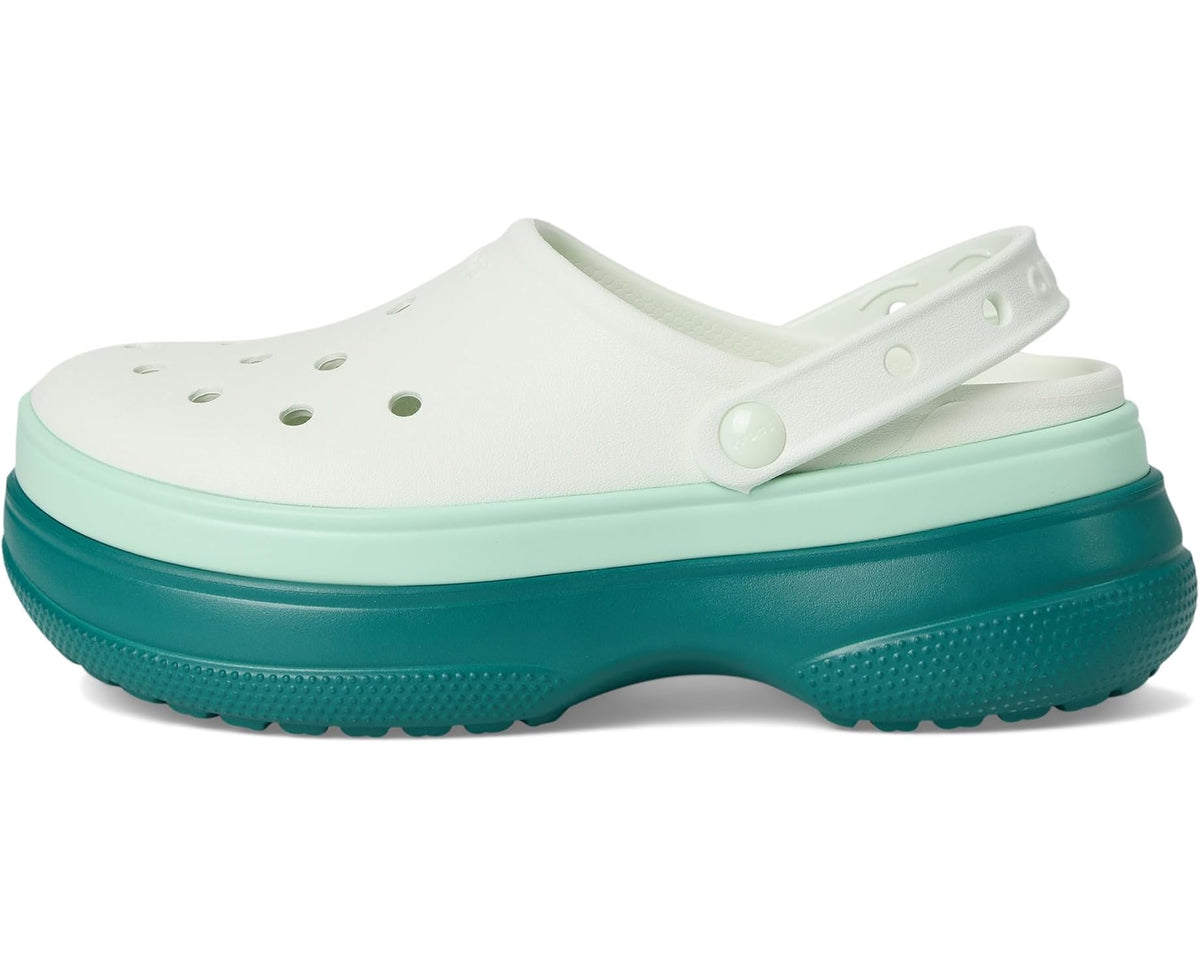 Unisex Crocs Classic Stacked Clogs Platform Platform Hosta