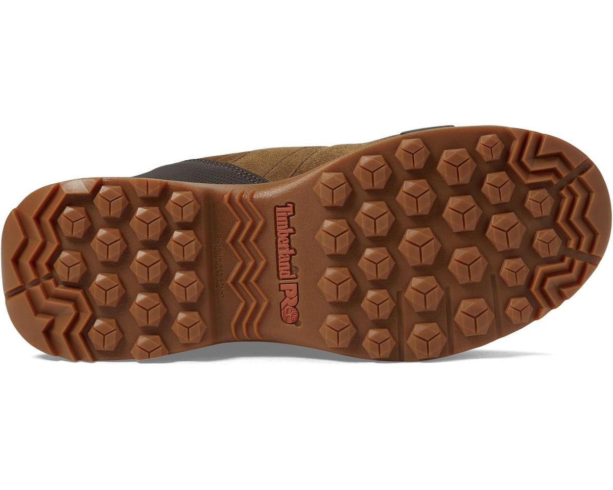 Men's Timberland PRO Switchback LT 6 Inch Soft Toe Waterproof Industrial Work Hiker Boots Brown/Gum
