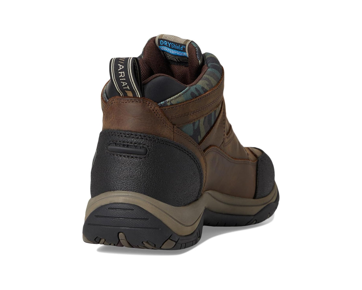 Men's Ariat Terrain Waterproof Boot Dark Coffee