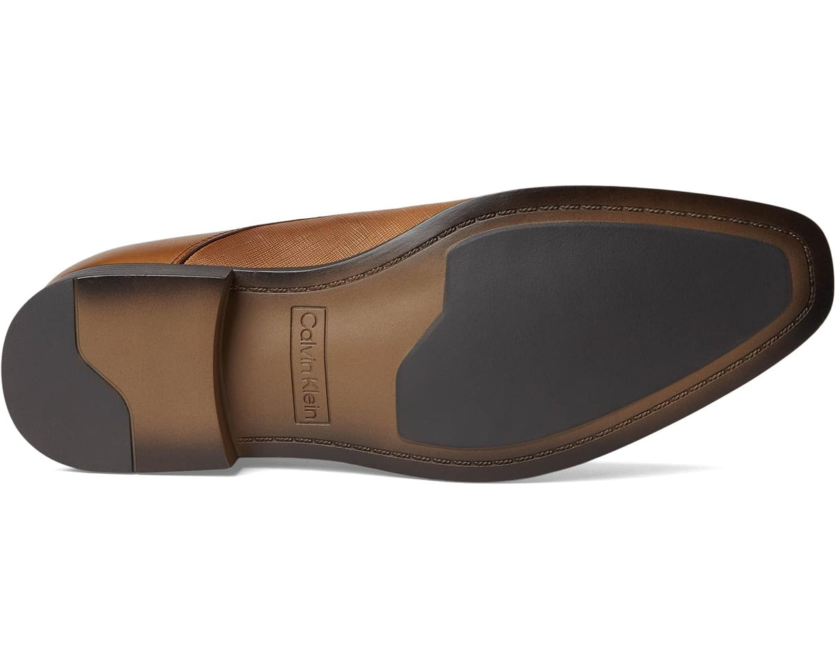 Men's Calvin Klein Dearl Medium Brown Leather