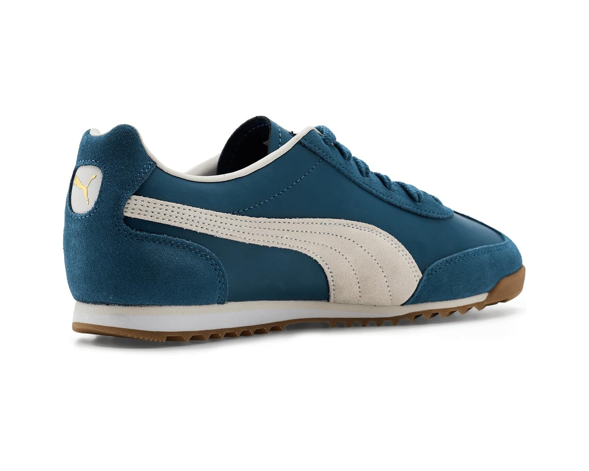 Men's PUMA Arizona Retro Shoes Persian Blue/Warm White/Gold