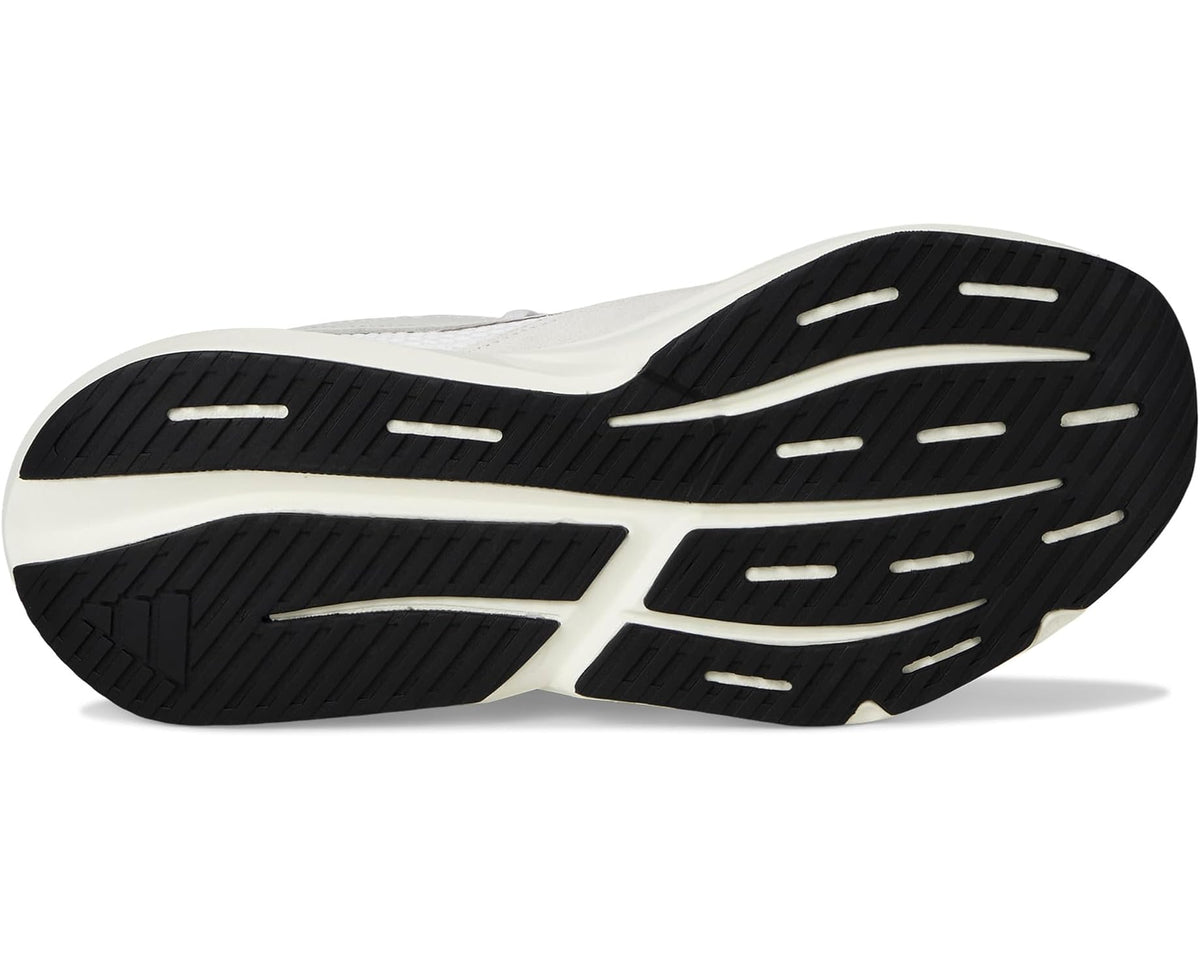 Men's adidas Lightblaze sneakers outsole with black tread and white midsole