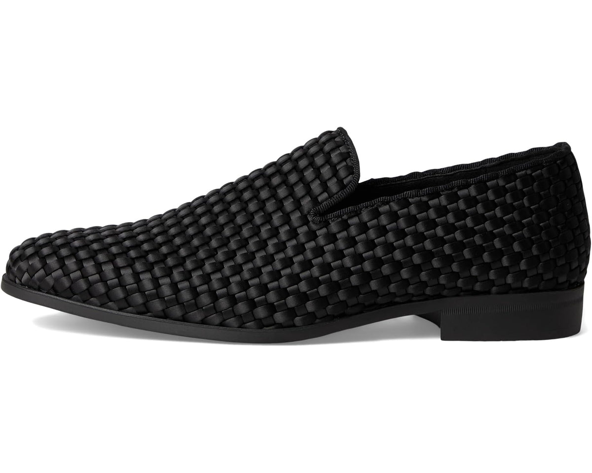 Men's Stacy Adams Swenson Woven Slip-On Black