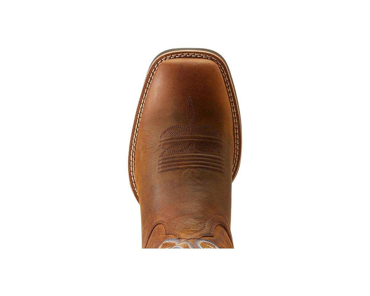 Men's Ariat Ricochet Western Boots Weathered Chestnut
