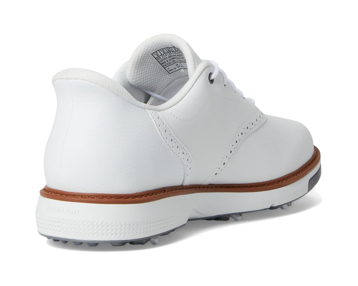 Men's Skechers GO GOLF Prestige Slip-In ArchFit Spiked Golf Shoe White