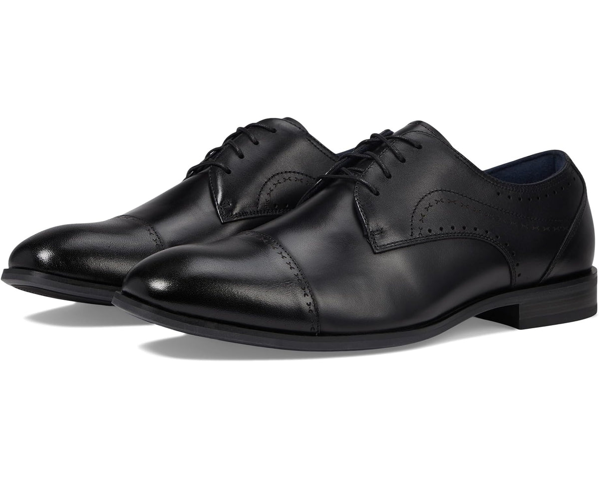 Men's Stacy Adams Bryant Cap Toe Lace-Up Black