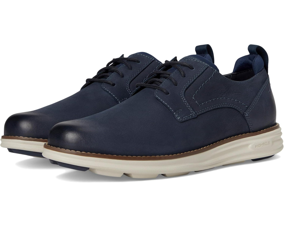 Men's Rockport Canton Dark Blue Leather