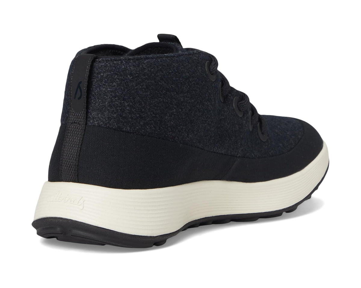 Men's Allbirds Wool Runner NZ Mid Waterproof Natural Black (Natural White)