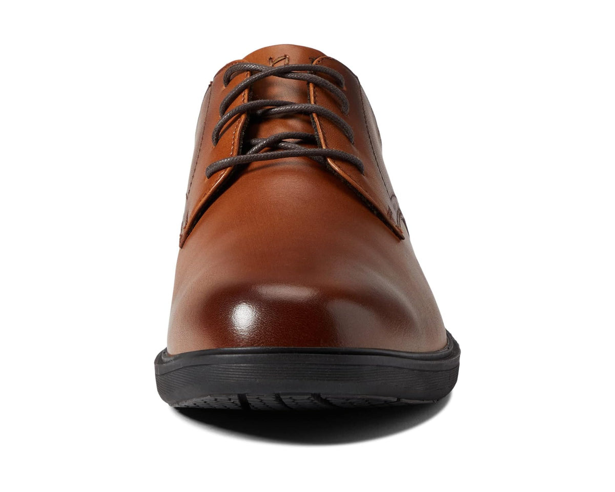 Men's Nunn Bush Kore Pro Plain Toe Oxford Cognac
