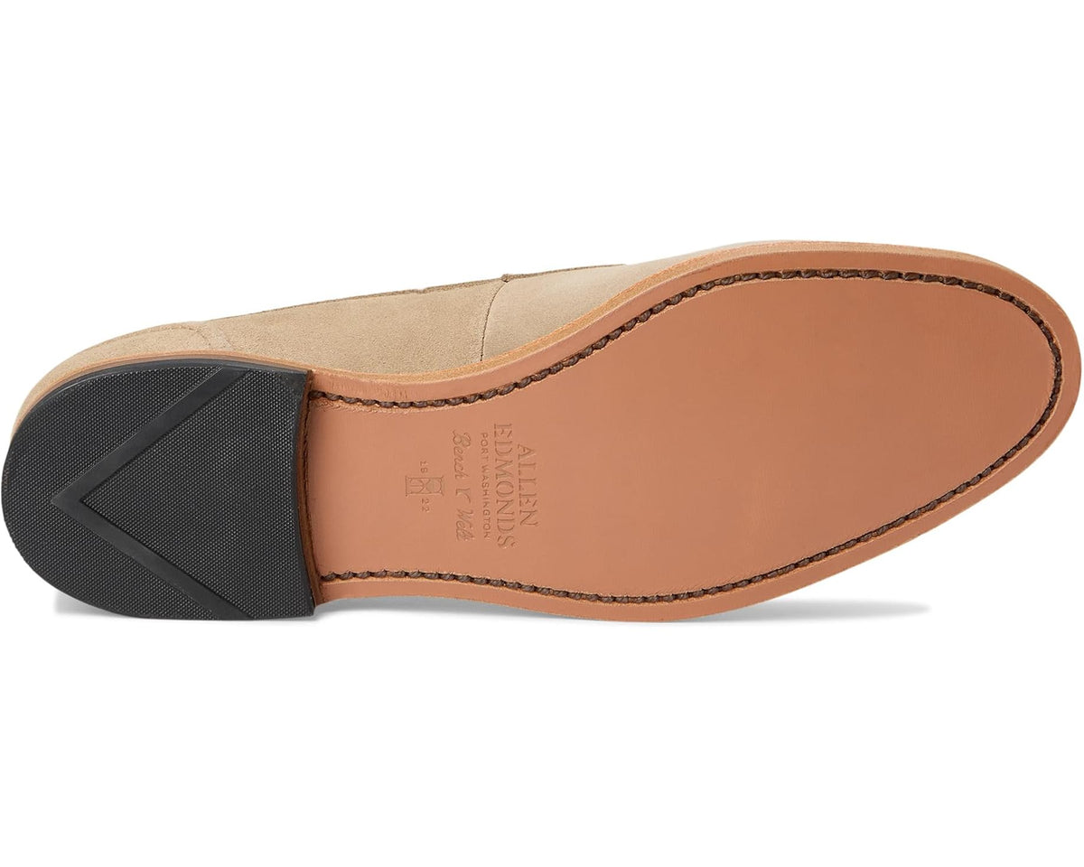 Men's Allen Edmonds Randolph2.0 Loafer/Moc Shoes Bone Suede