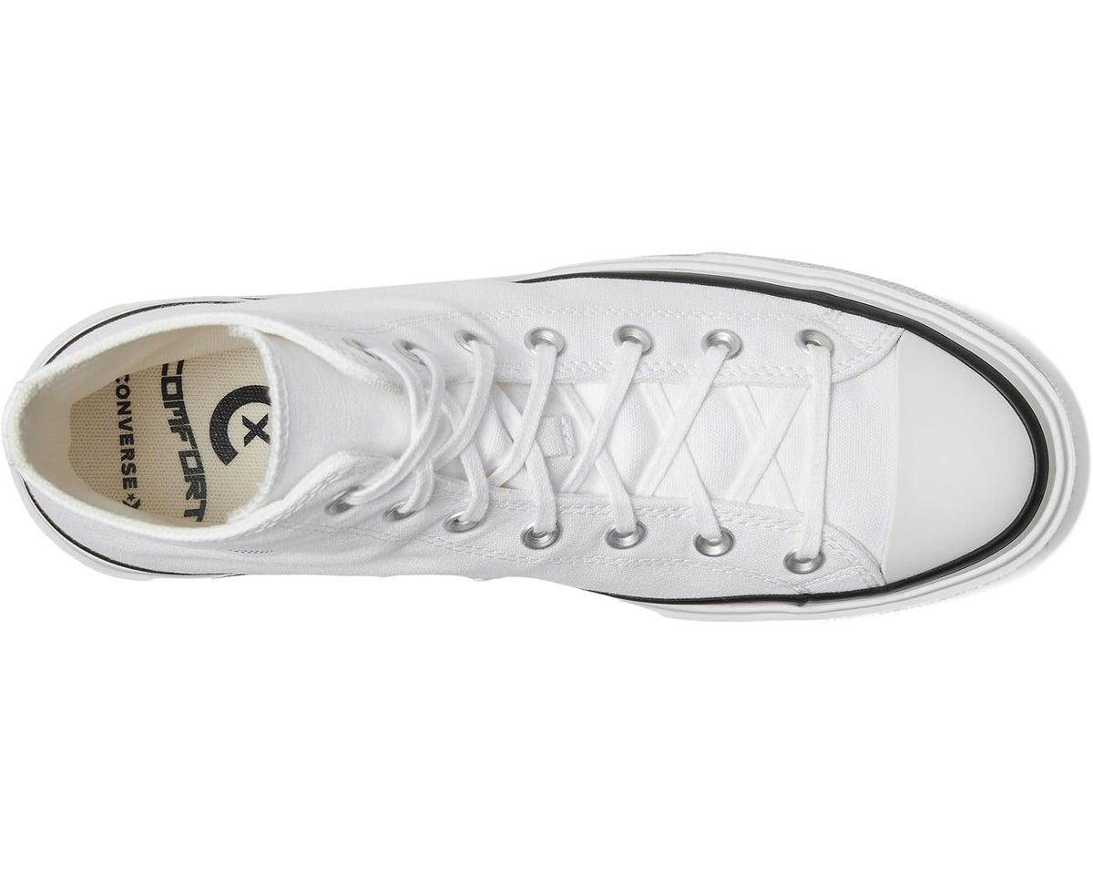 Unisex Converse Chuck Taylor All Star Lift Double Stack White/Black/White