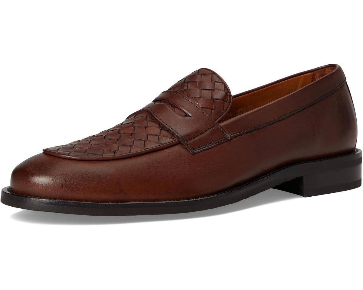Men's Allen Edmonds Como Loafer/Moc Shoes Dark Brown Leather