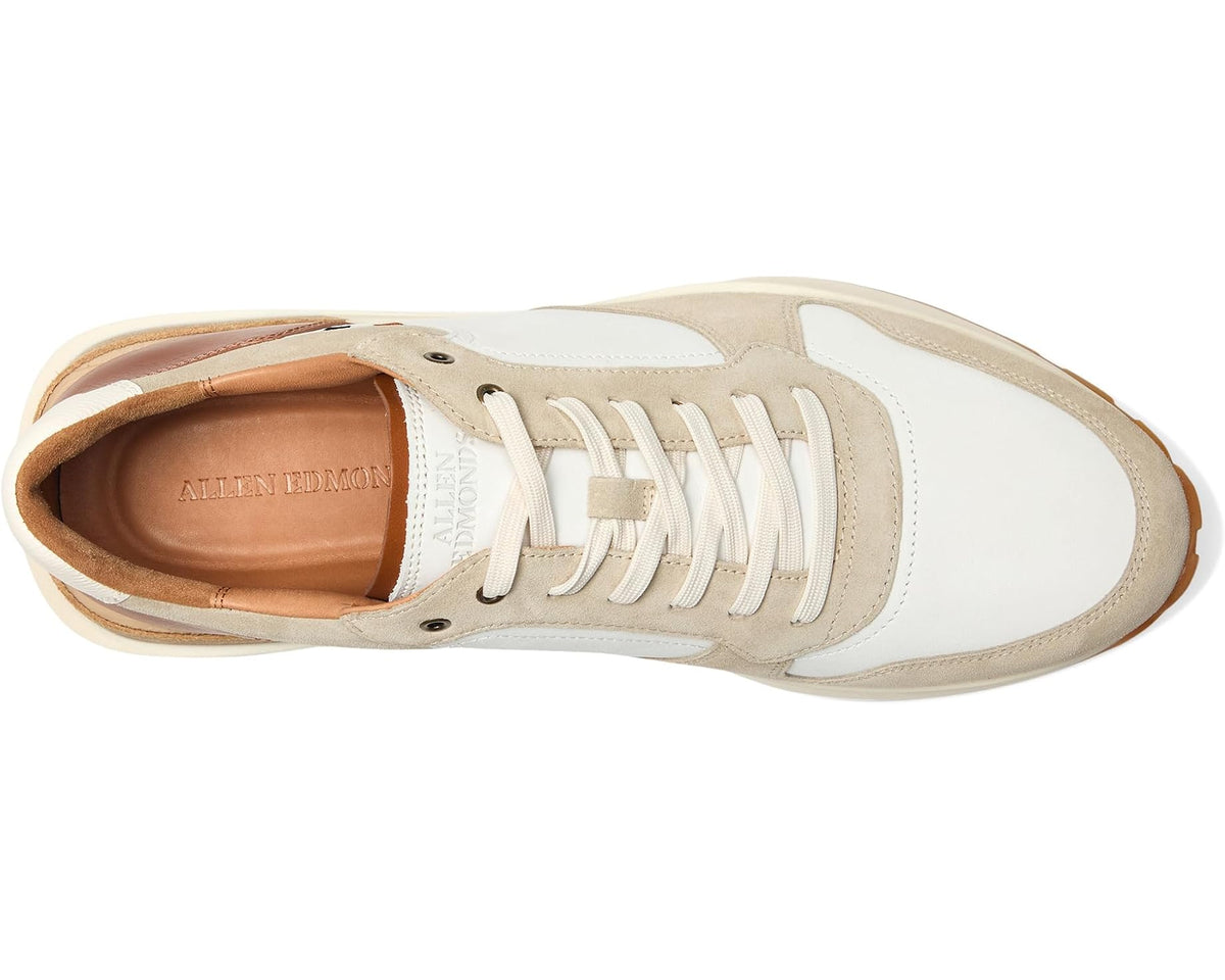 Men's Allen Edmonds Lionel Lace-up Shoes White Leather