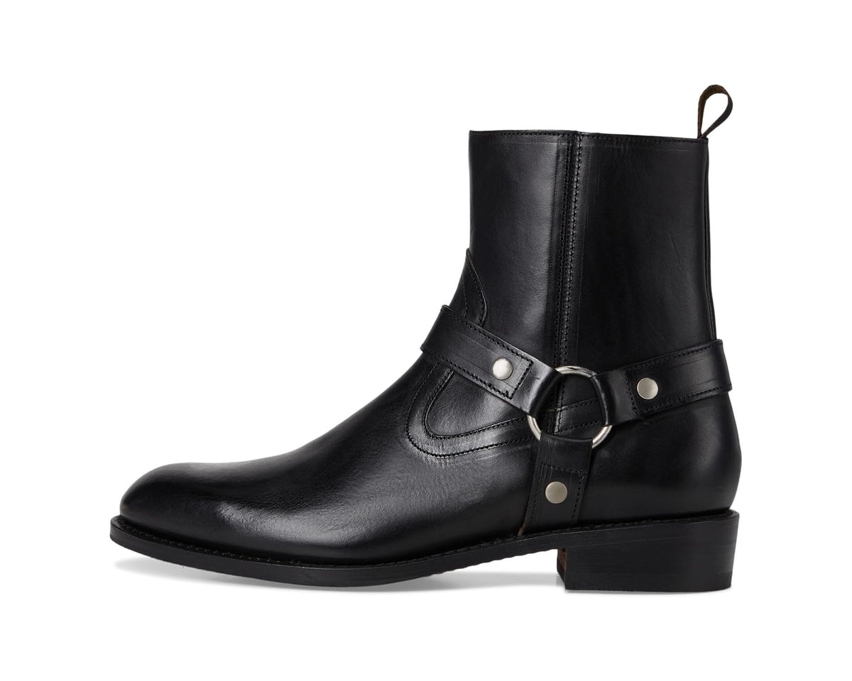 Men's Allen Edmonds Durango Zip Short Boots Black