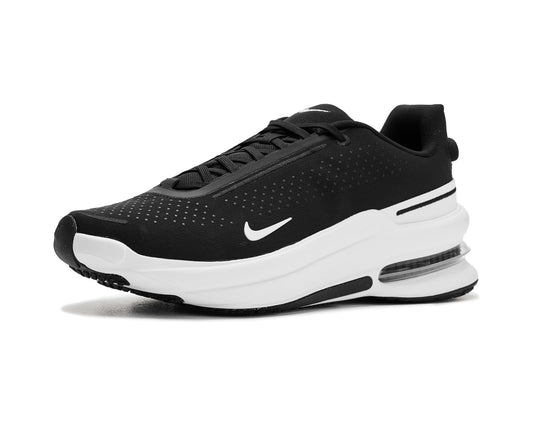 Nike Air Zoom Upturn men's sneaker: black upper, white midsole, visible swoosh
