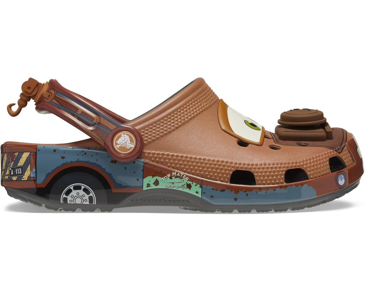 Unisex Crocs Cars Mater Classic Clog Slate Grey