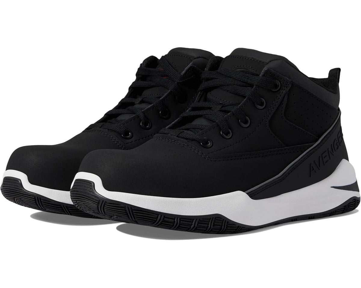 Men's Avenger Work Boots Reaction Black/White
