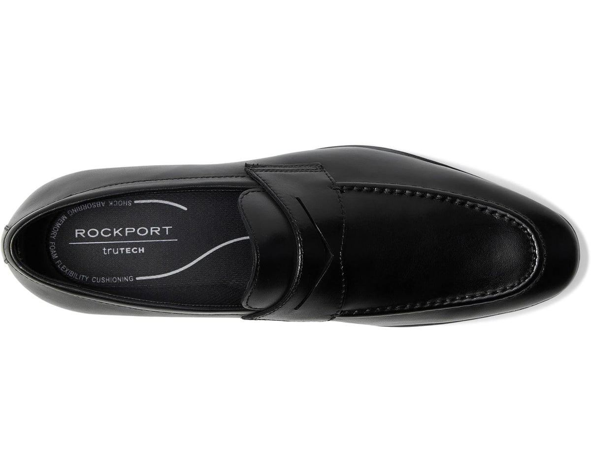 Men's Rockport Cory Black Leather