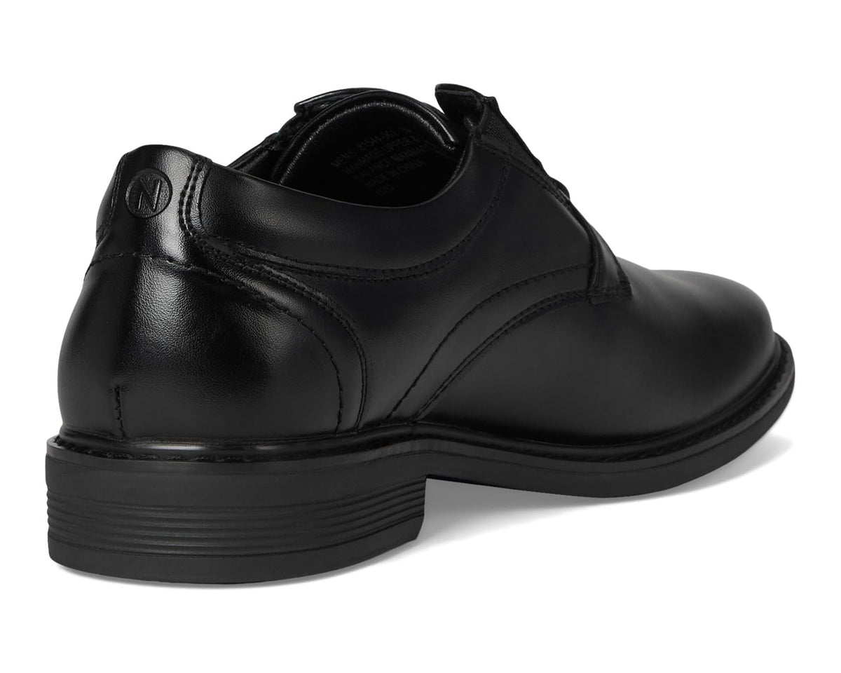 Men's Nunn Bush Jarvis Plain Toe Oxford Dress Casual Business Formal Lace Up Black