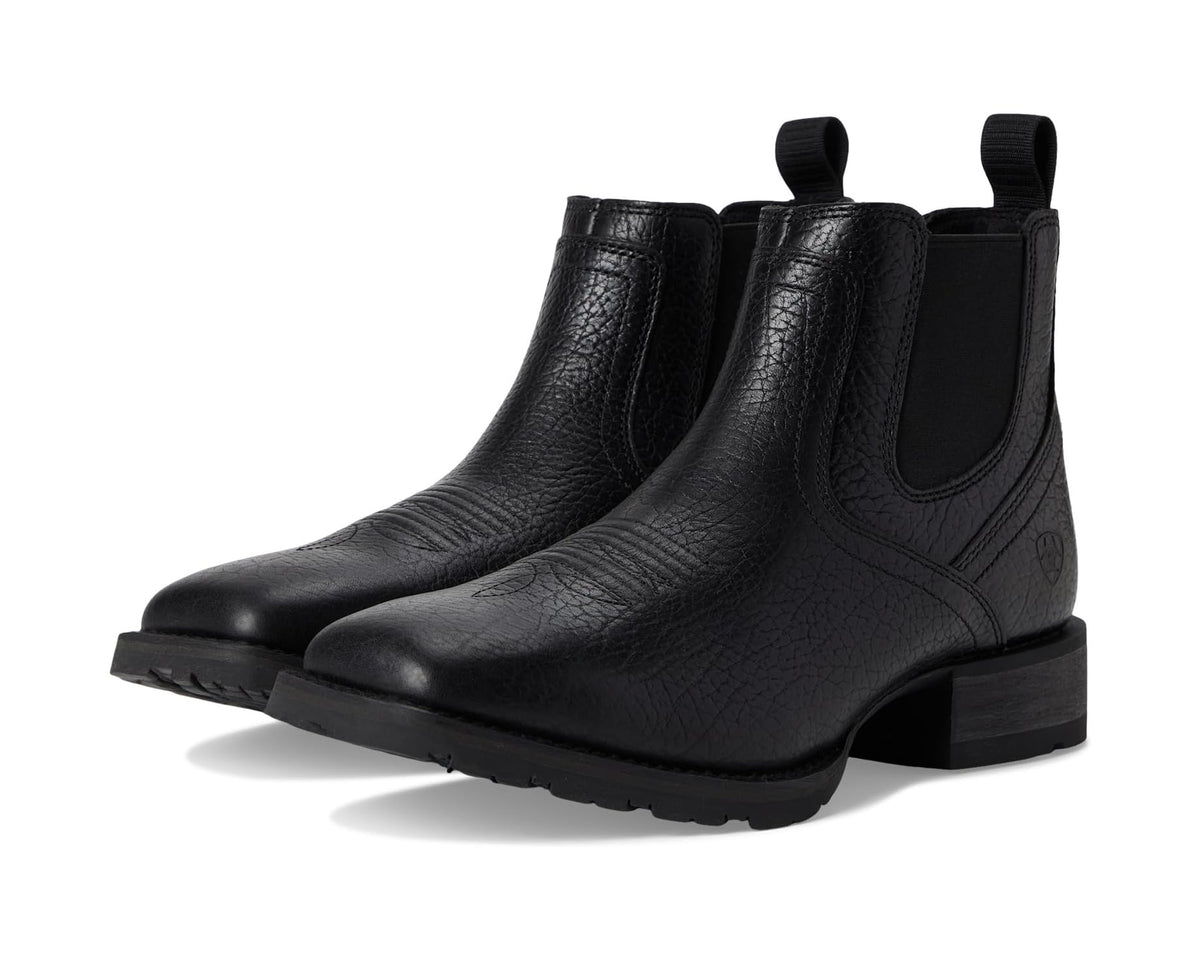 Men's Ariat Hybrid Low Boy Western Boot Black Adobe