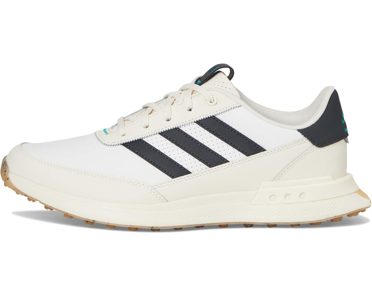Men's adidas Golf S2G 24 Leather Spikeless Golf Shoes Footwear White/Carbon/Chalk White