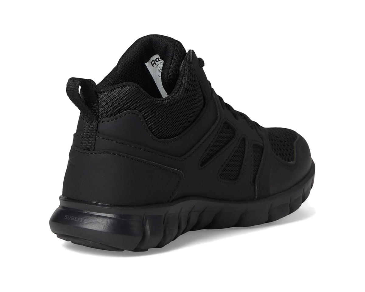 Men's Reebok Work Sublite Cushion Tactical Mid Black