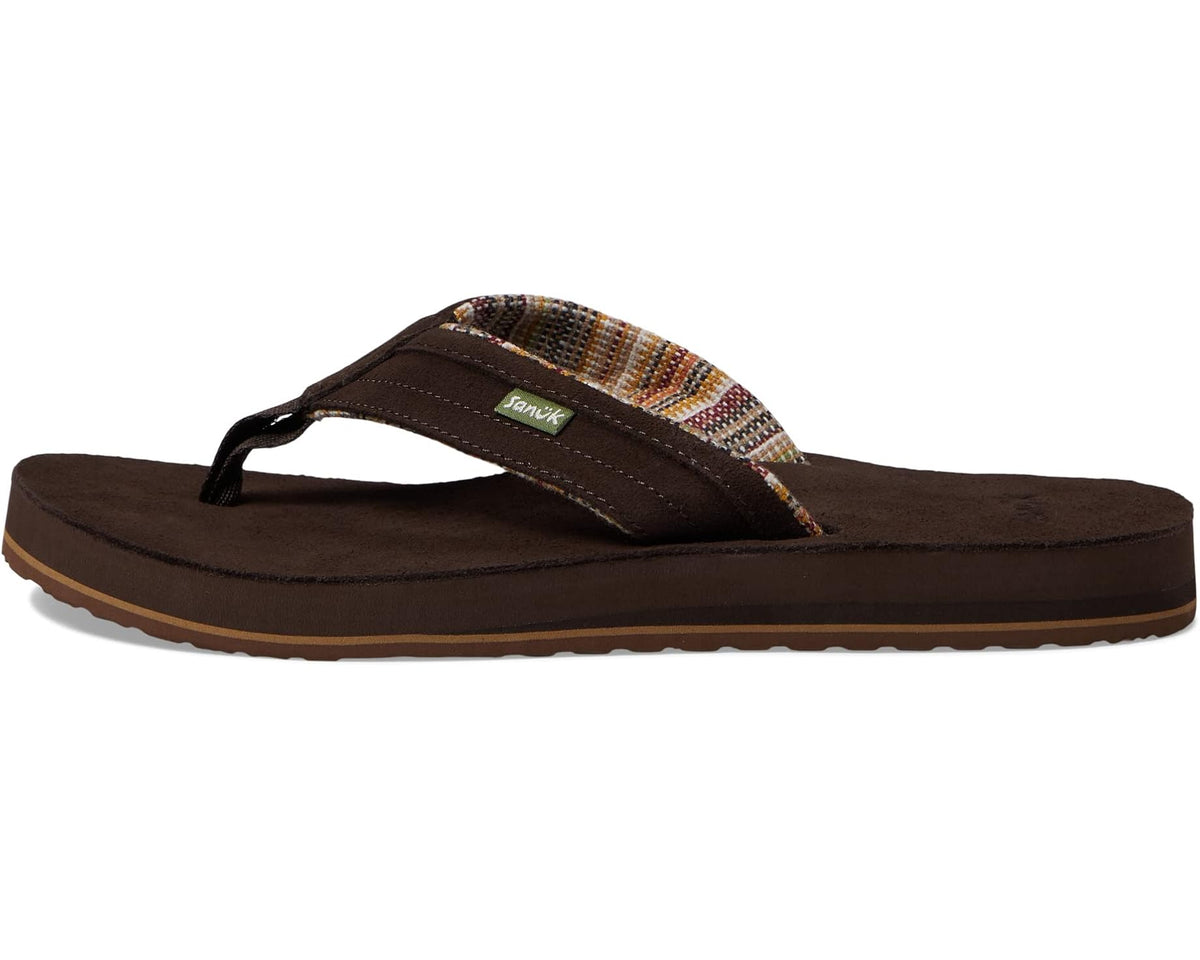 Men's Sanuk Ziggy ST Suede Brown