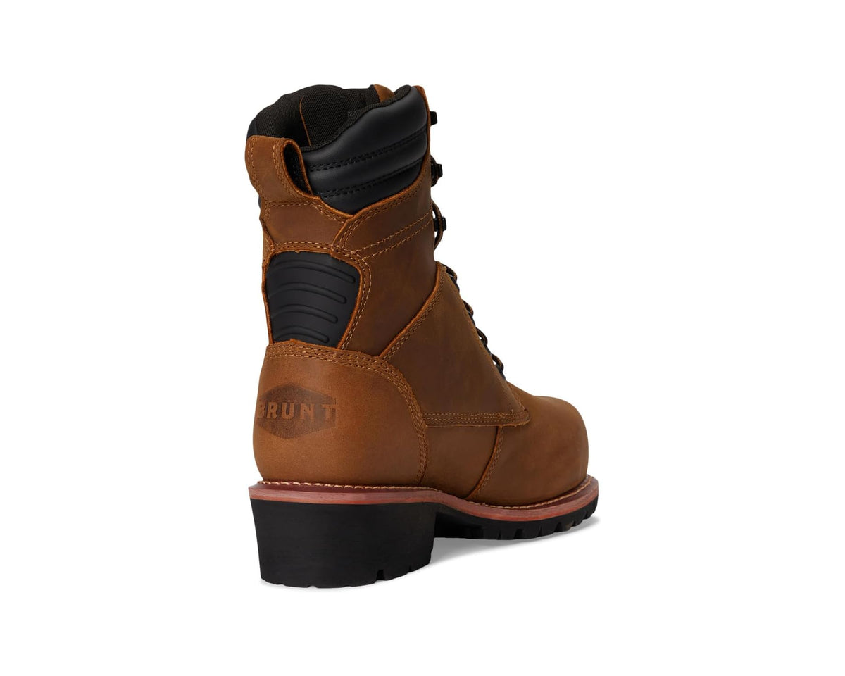 Men's BRUNT The Distasio Logger Comp Toe Brown