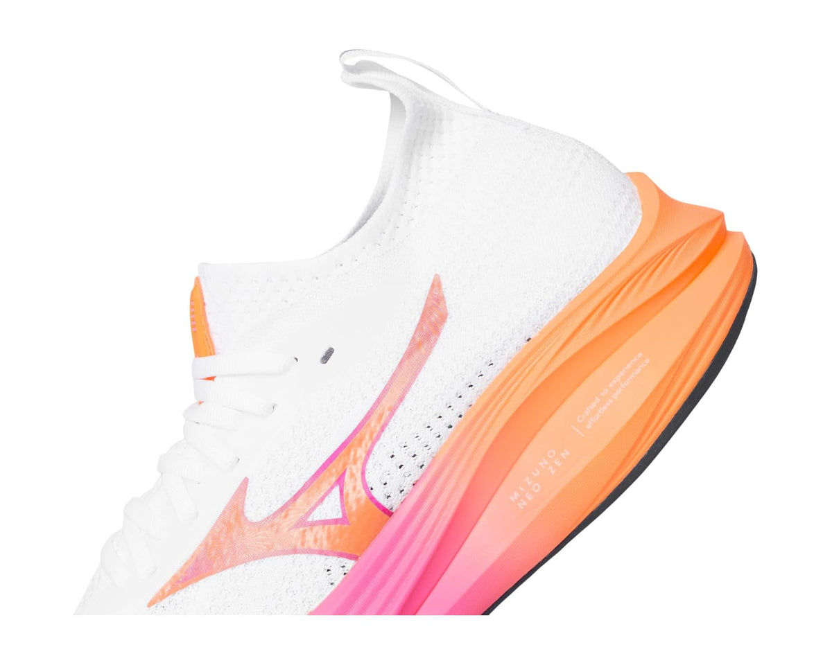 Unisex Mizuno Mizuno Neo Zen Hanabi White/Tang Orange