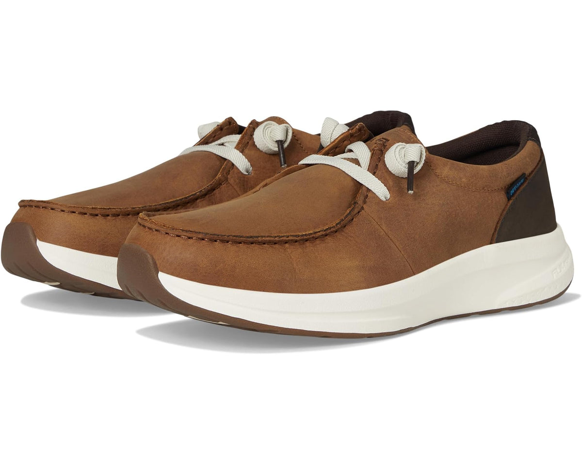 Men's Ariat Buckeye Waterproof Shoes Sunset Wheat/Dark Coffee