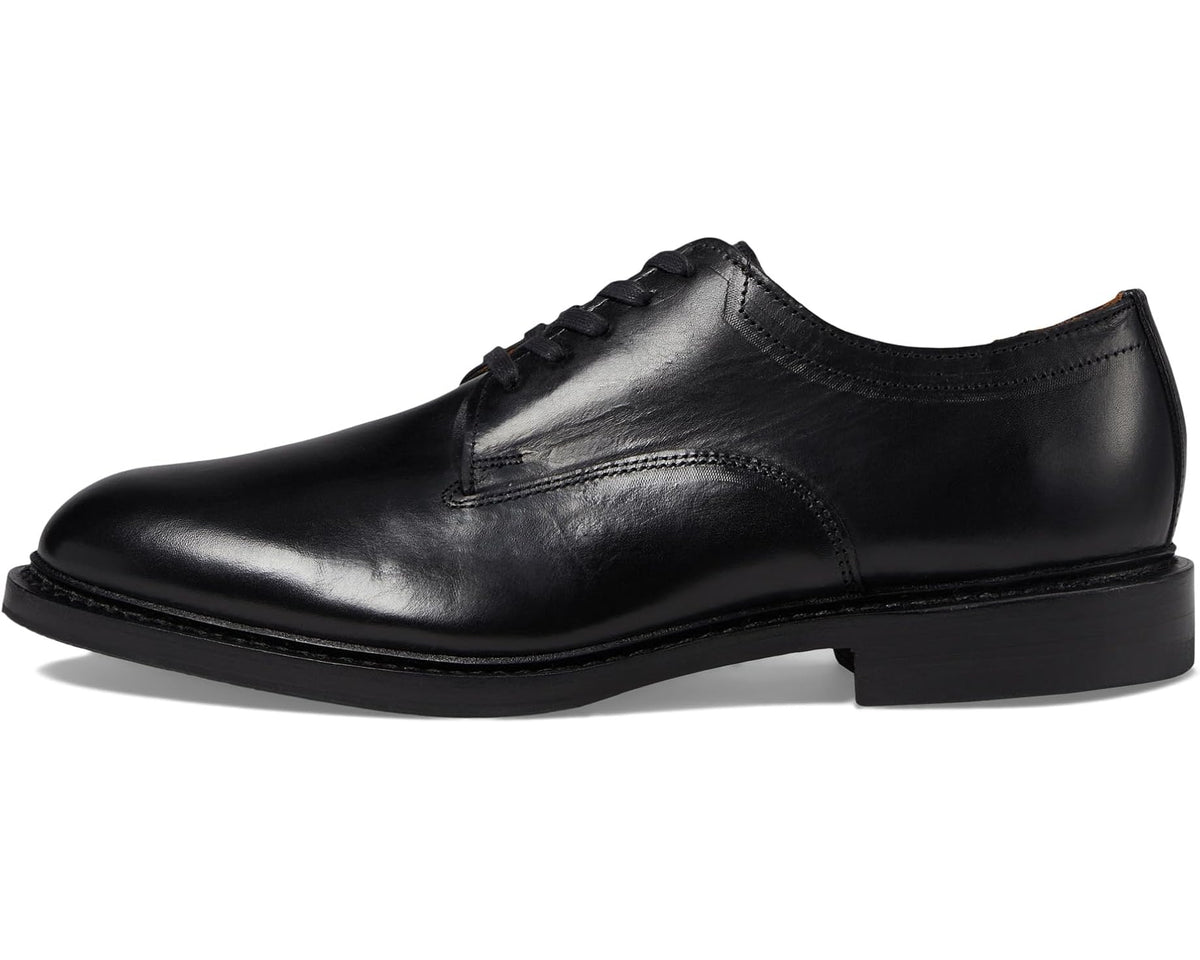 Men's Allen Edmonds Trevor Plain Toe Oxfords Black Leather