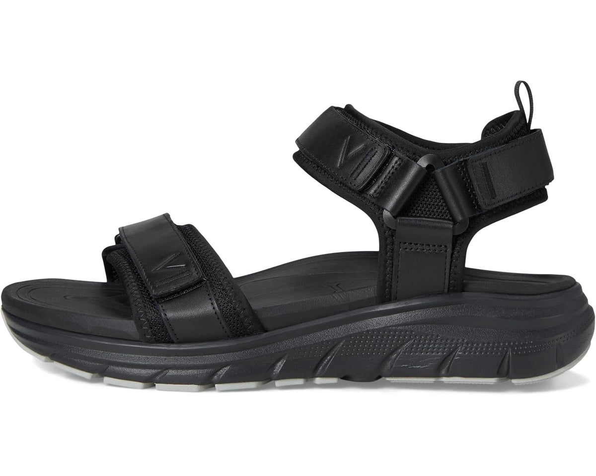 Men's VIONIC Walk Max Wanderer Walking Sandals Black Nappa