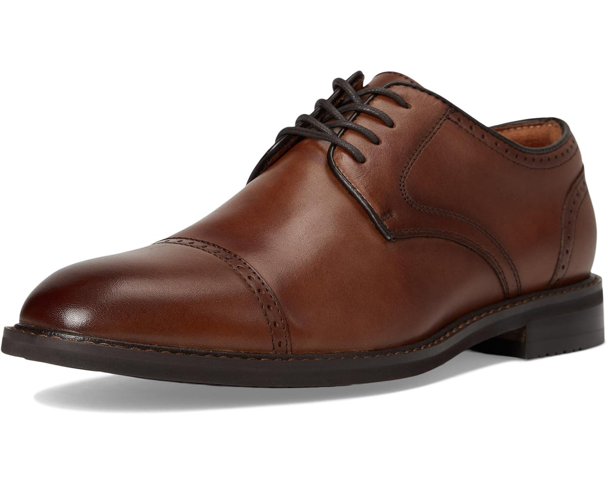 Men's Stacy Adams Bailey Cap Toe Lace-Up Brandy