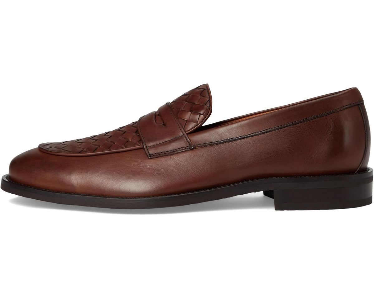 Men's Allen Edmonds Como Loafer/Moc Shoes Dark Brown Leather