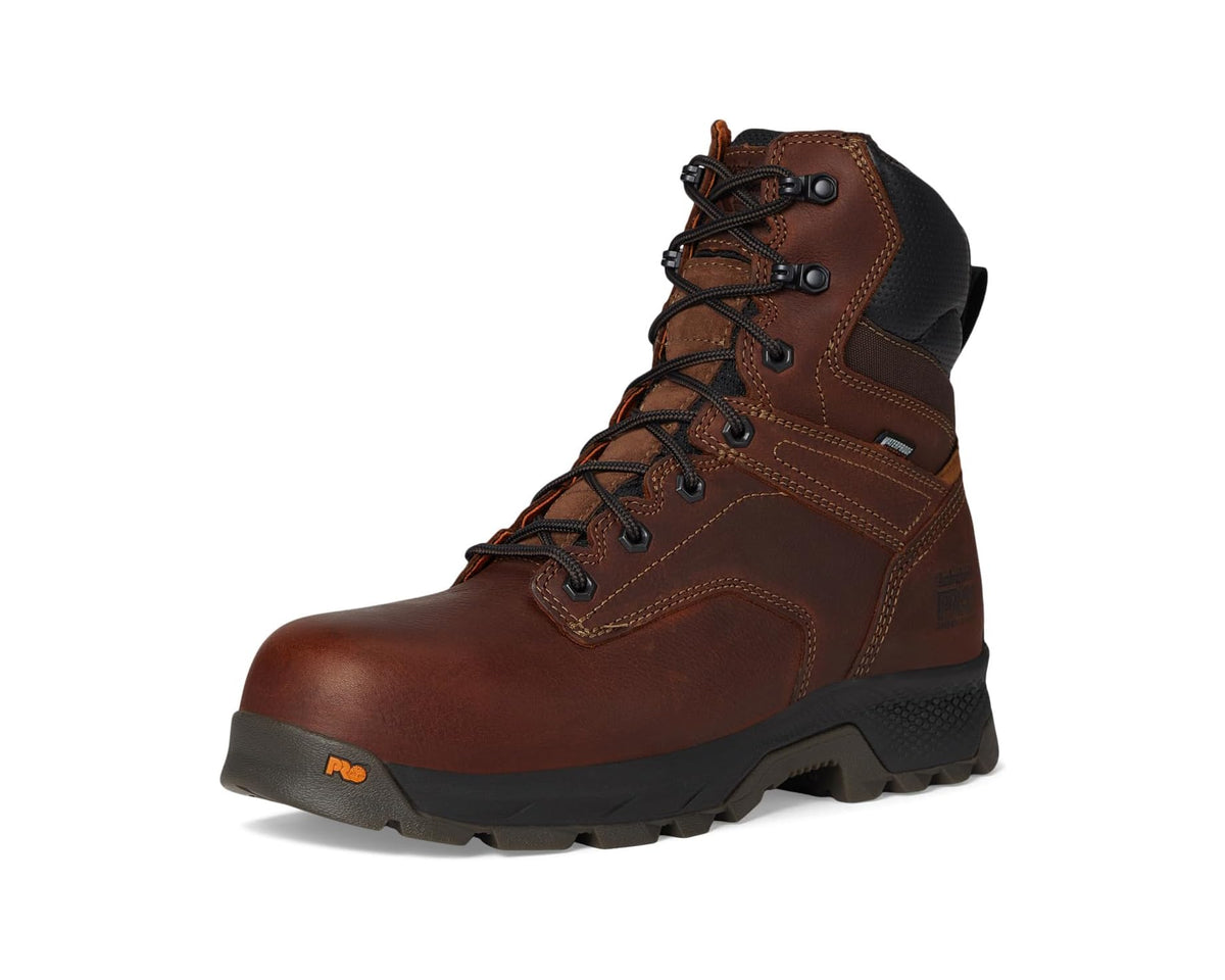 Men's Timberland PRO Titan EV 8 Composite Safety Toe Waterproof Brown