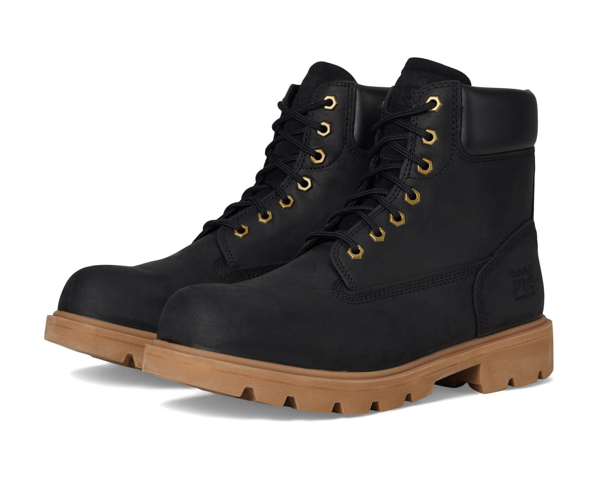 Unisex Timberland PRO Sawhorse 6 Composite Safety Toe Black/Gum