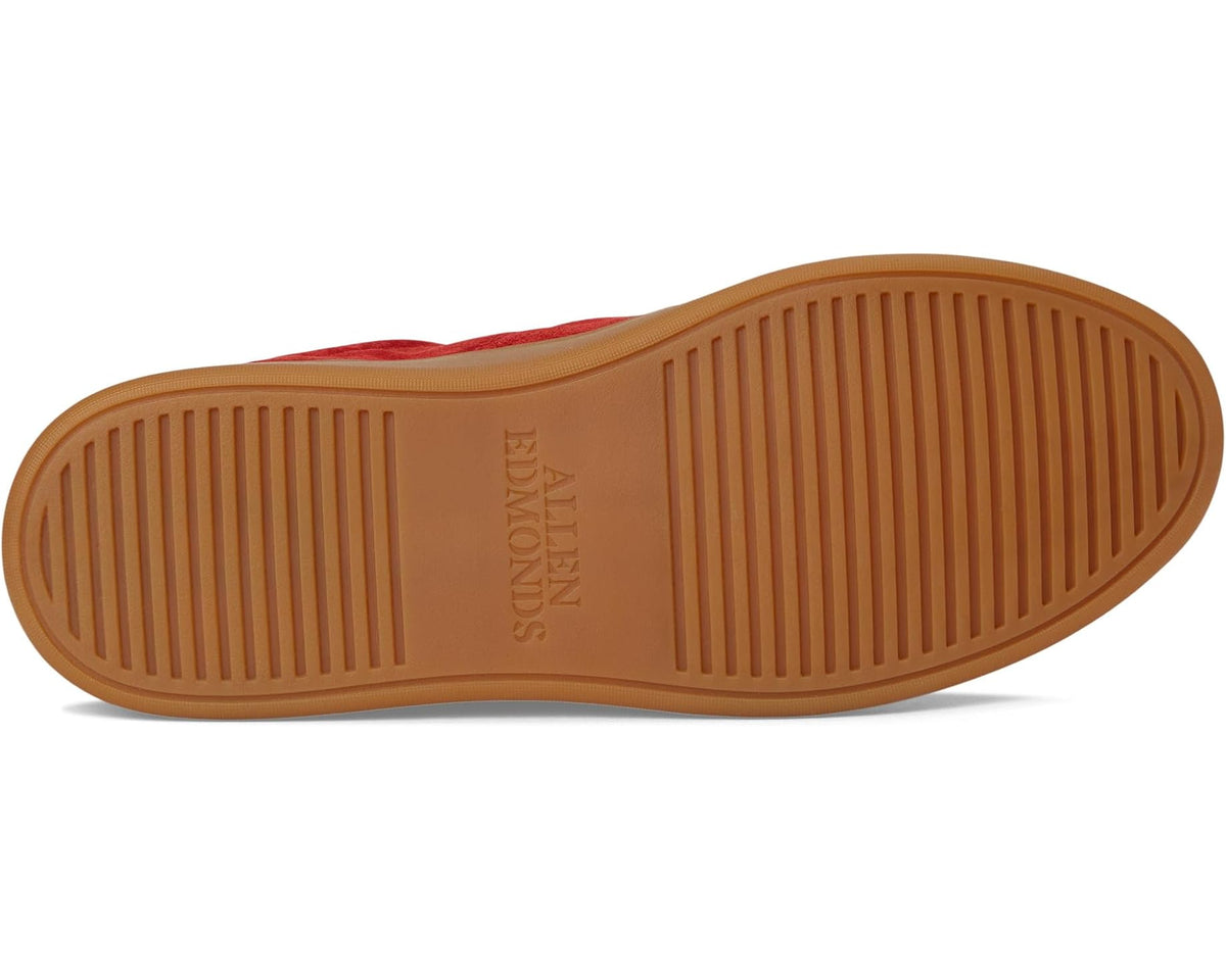 Men's Allen Edmonds Ludlow Slip-On Shoes True Red Suede