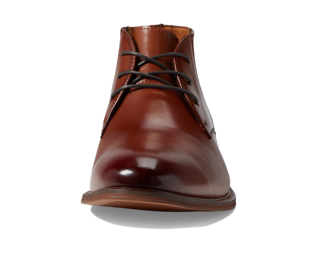 Men's Stacy Adams Maxwell Plain Toe Demi Boot Cognac
