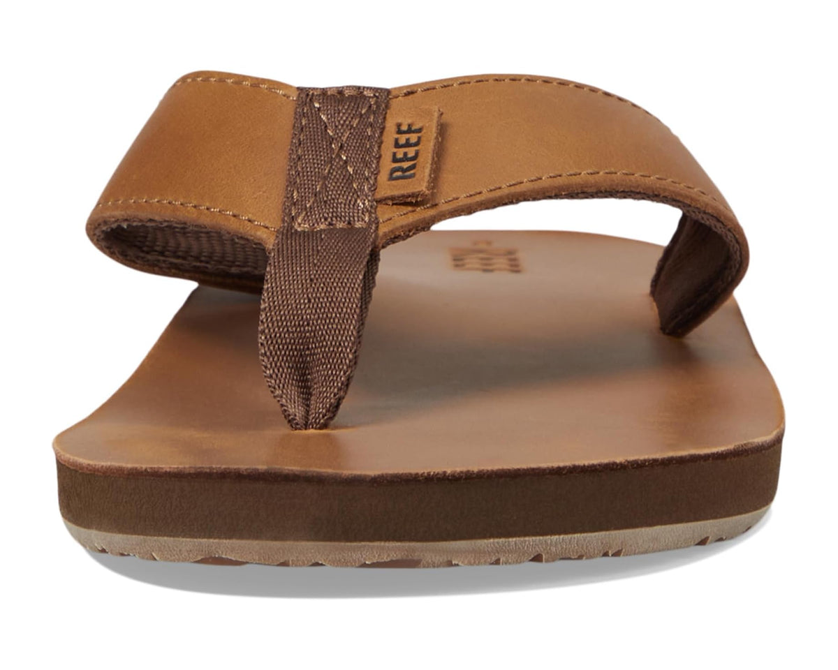 Men's Reef Reef Leather Smoothy Bronze/Brown