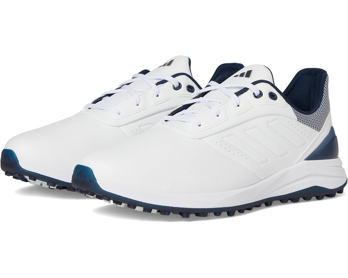 Men's adidas Golf Solarmotion 24 Lightstrike Spikeless Golf Shoes Footwear White/Footwear White/Prelovink