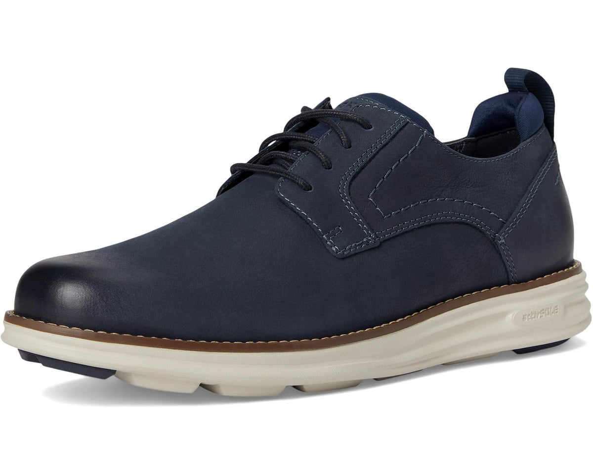 Men's Rockport Canton Dark Blue Leather