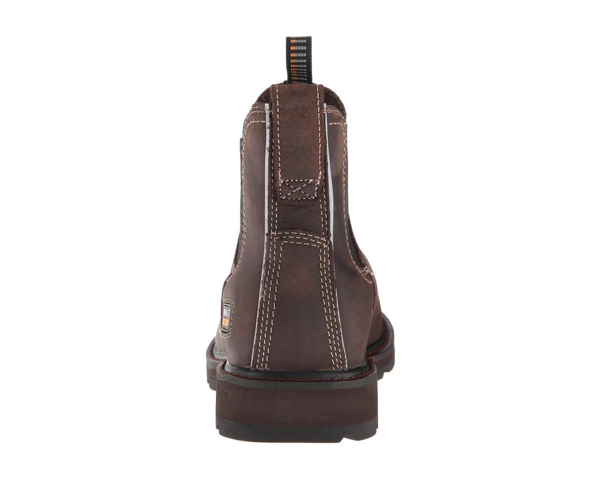 Men's Ariat Groundbreaker Chelsea H2O Steel Toe Dark Brown