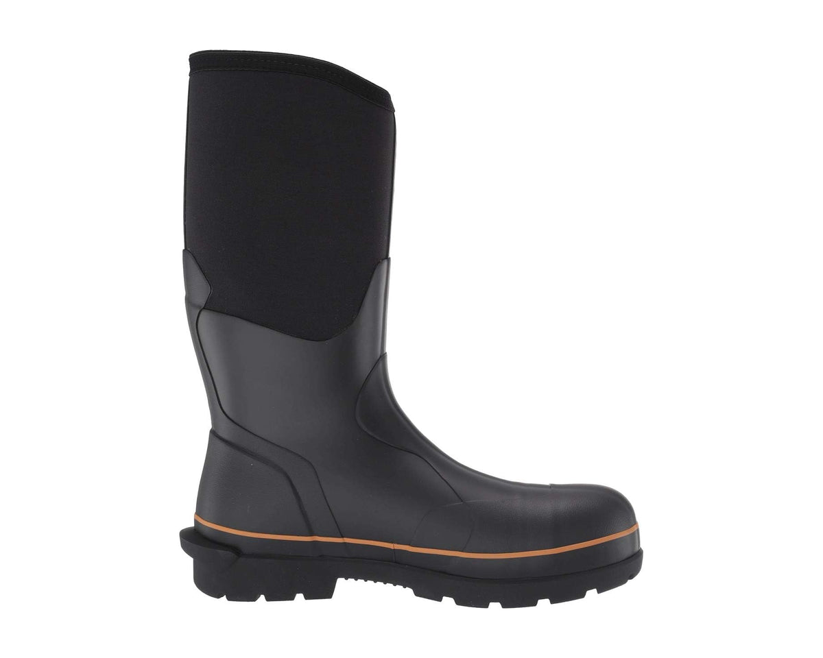 Men's Carhartt 15 Waterproof Carbon Nano Comp Toe Rubber Boots Black