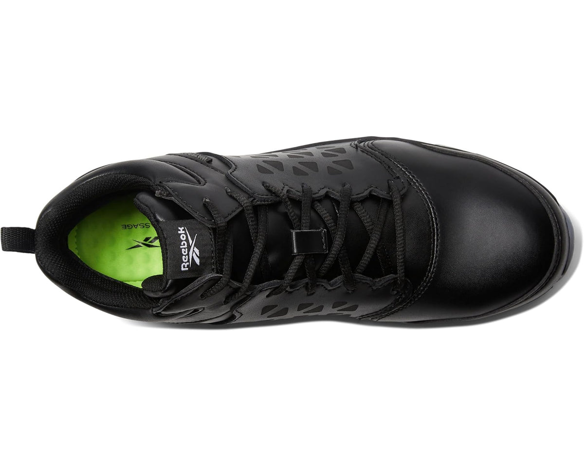 Men's Reebok Work Sublite Cushion Work Mid Comp Toe EH Black/Grey