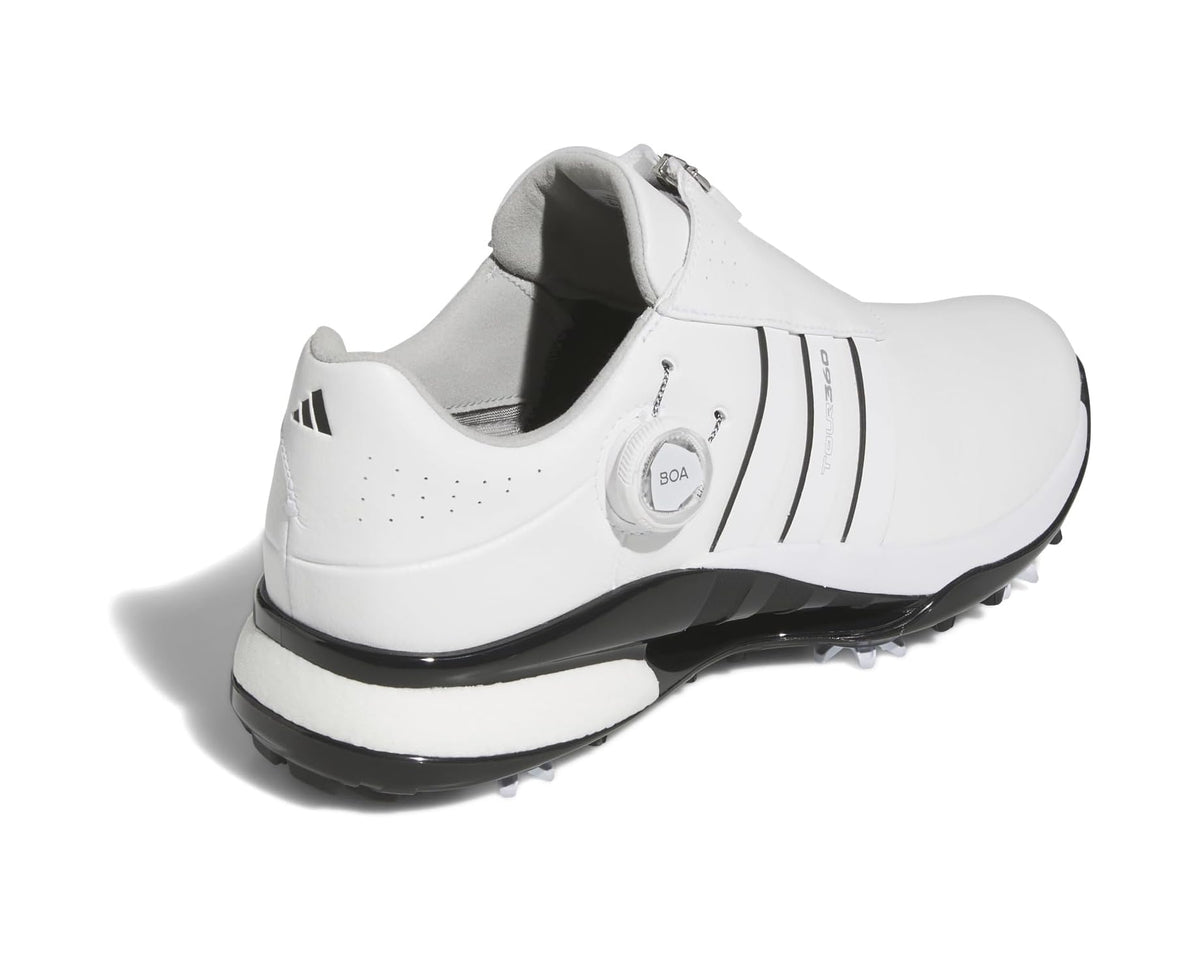 Men's adidas Golf Tour360 24 Boa Footwear White/Footwear White/Coreblack