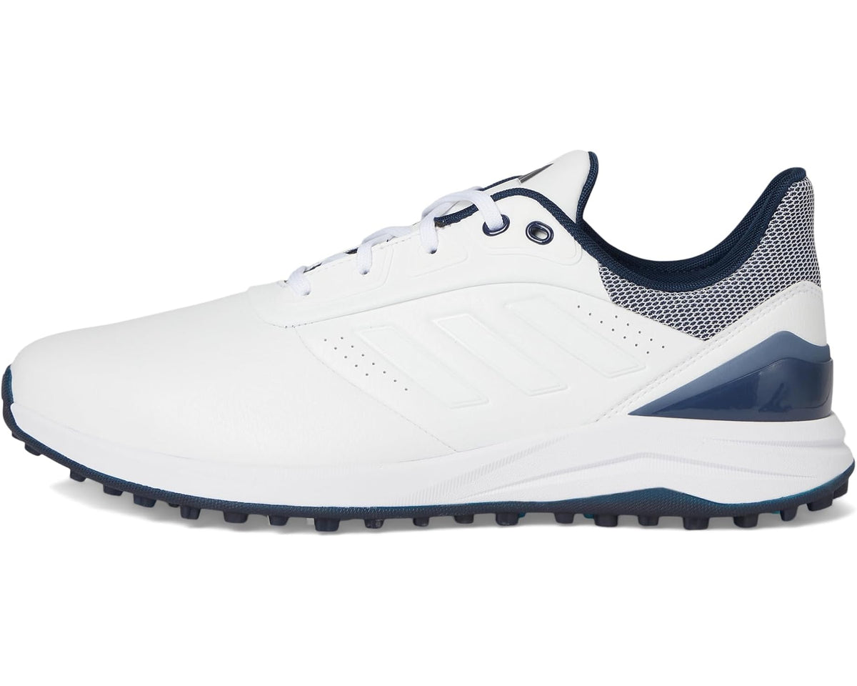 Men's adidas Golf Solarmotion 24 Lightstrike Spikeless Golf Shoes Footwear White/Footwear White/Prelovink