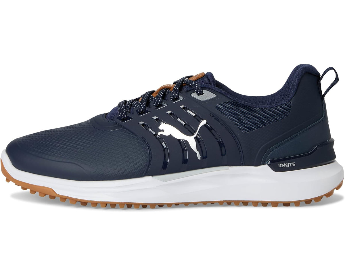 Men's PUMA Golf Ignite Elevate 2 Deep Navy/Puma Silver/Gum