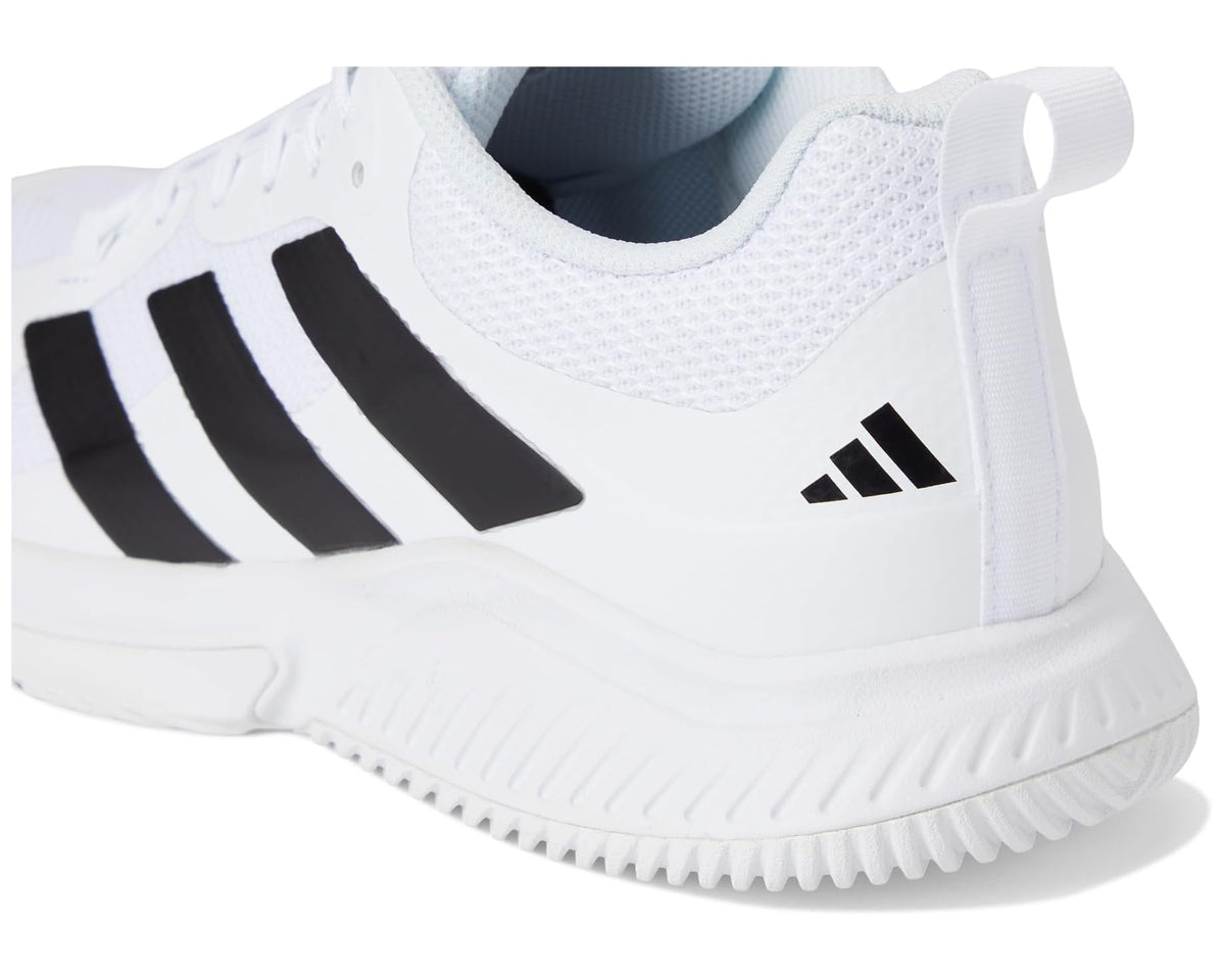 Men's adidas Court Team Bounce 2.0 Volleyball Shoes White/Black/White