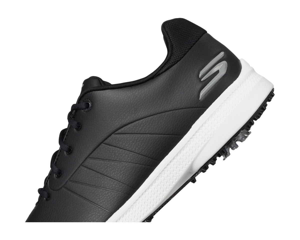 Men's Skechers GO GOLF Tempo Spiked Golf Shoe Black/White